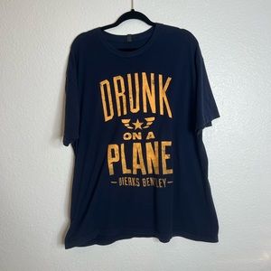 Men's Dierks Bentley Drunk on a Place Graphic Tee